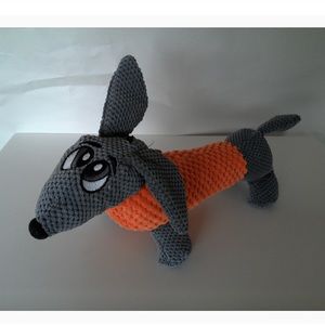 Dog toy dashing dachshund           by BOW-WOW Pet Products
